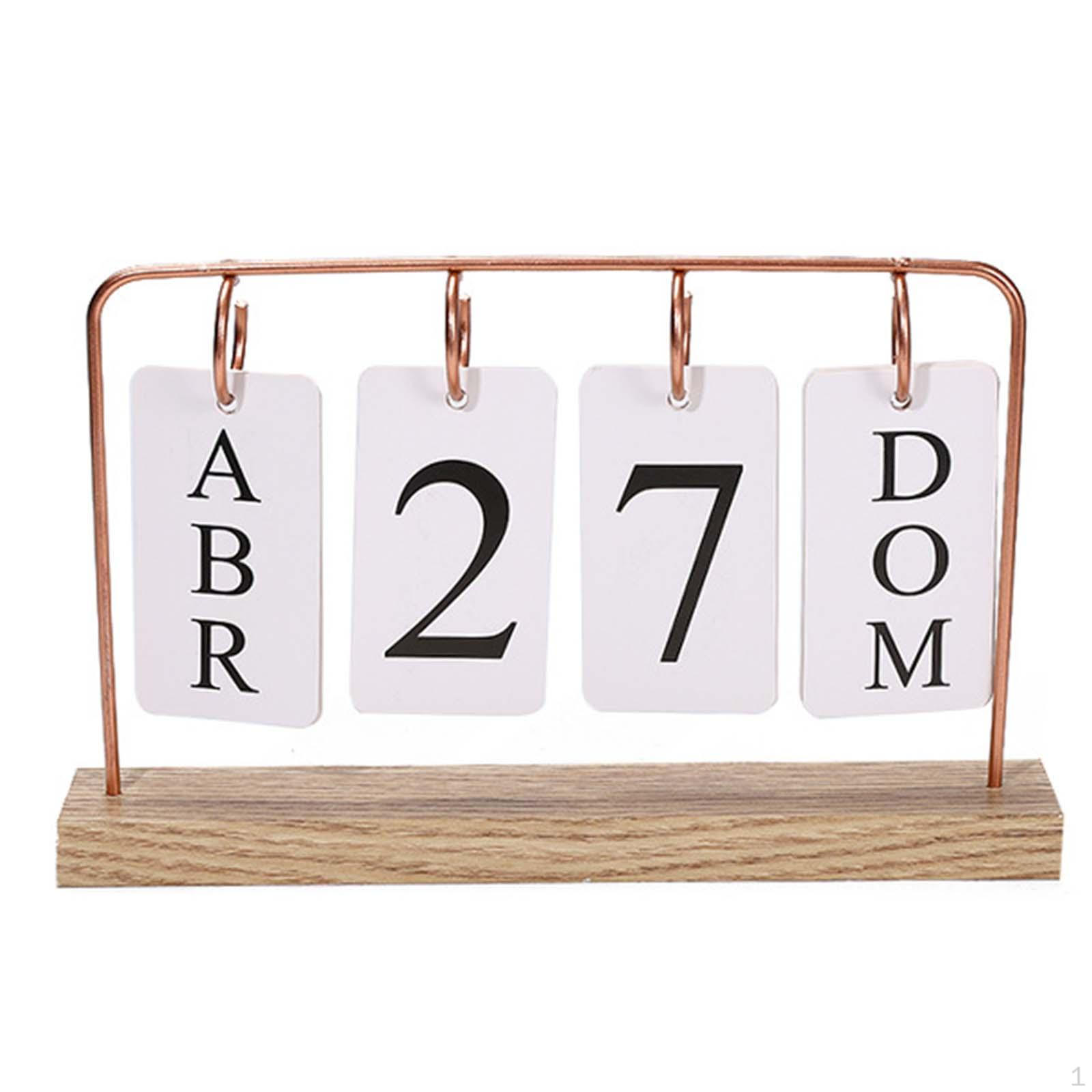 Contemporary Metal Desk Calendar Stand for Stylish Home And Office Use рожевий колір золота
Contemporary Metal Desk Calendar Stand for Stylish Home And Office Use рожевий колір золота