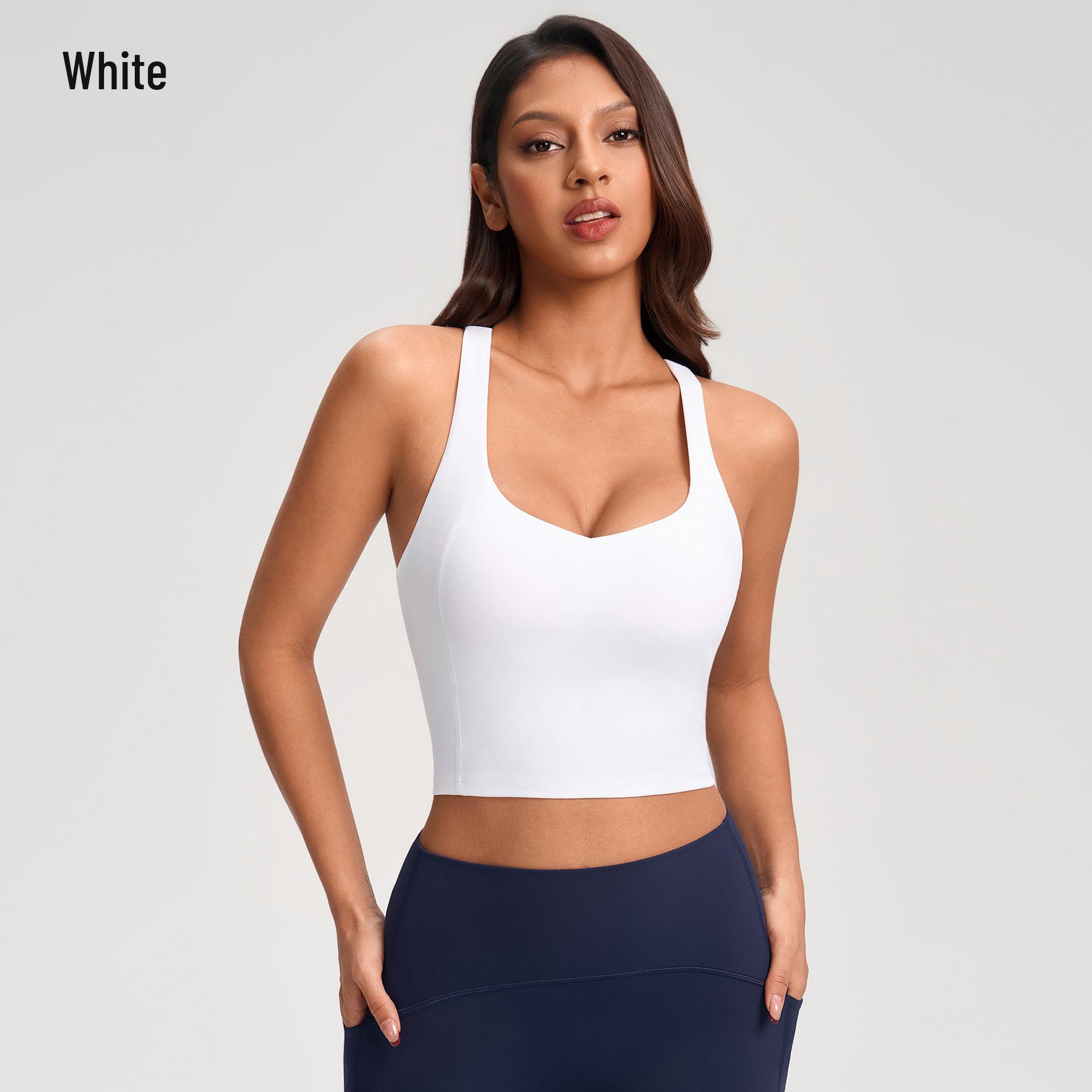 Shockproof Running Fitness Bra with Removable Pads - Y-Back Sports Yoga Tank Top for Women EU 6
Shockproof Running Fitness Bra with Removable Pads - Y-Back Sports Yoga Tank Top for Women EU 6