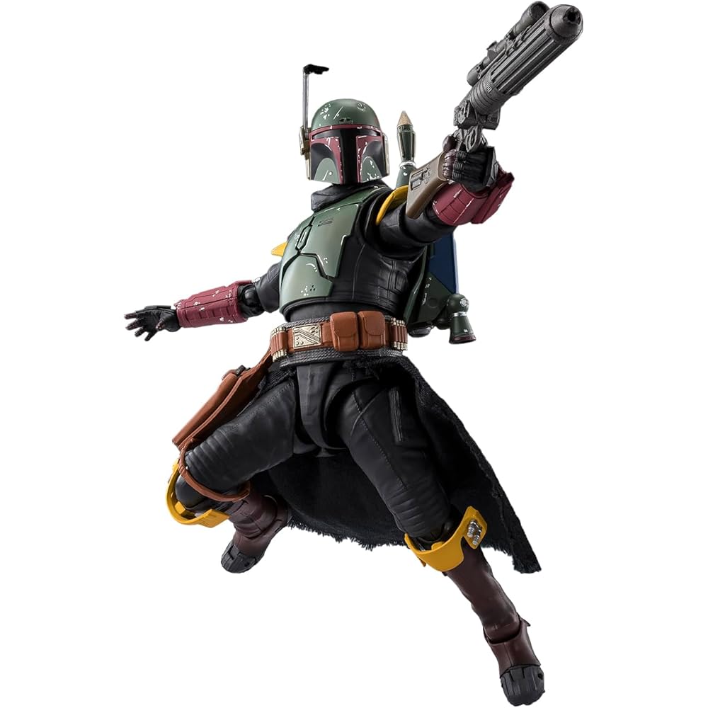TAMASHII NATIONS S.H. Figuarts Boba Fett Classic Version 155mm PVC ABS Fabric Action Figure
TAMASHII NATIONS S.H. Figuarts Boba Fett Classic Version 155mm PVC ABS Fabric Action Figure