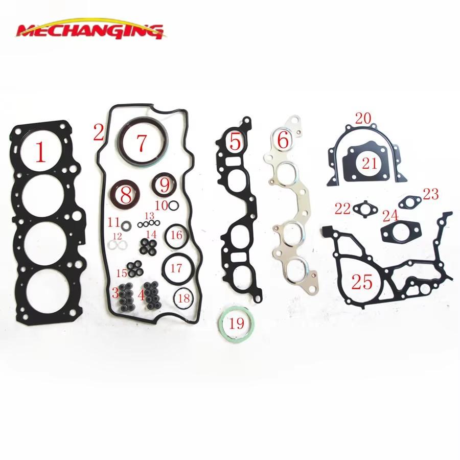 3SFE FOR TOYOTA RAV 4 I OR CORONA AVENSIS PICNIC 2.0L Engine Rebuilding Kits Engine Parts Engine Gasket 50168200 Mechanging
3SFE FOR TOYOTA RAV 4 I OR CORONA AVENSIS PICNIC 2.0L Engine Rebuilding Kits Engine Parts Engine Gasket 50168200 Mechanging