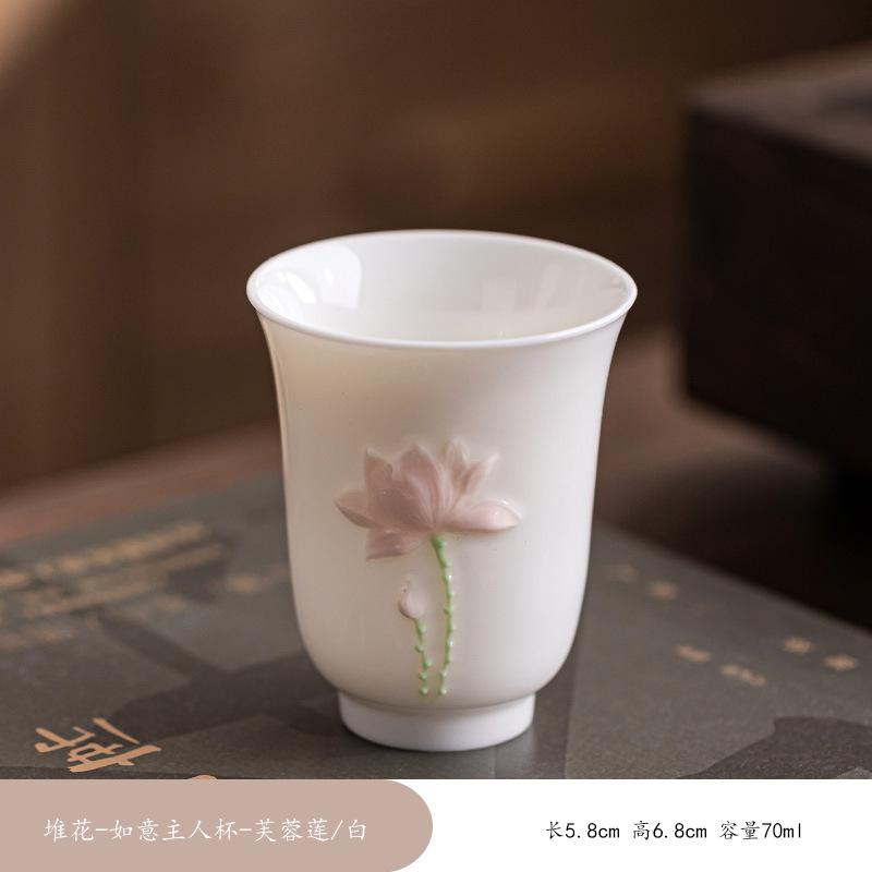 Hand-Painted Chinese Tea Cup Flower Design Premium Master s Cup for Gongfu Tea Artistic Ceramic Collectible Teaware білий
Hand-Painted Chinese Tea Cup Flower Design Premium Master s Cup for Gongfu Tea Artistic Ceramic Collectible Teaware білий