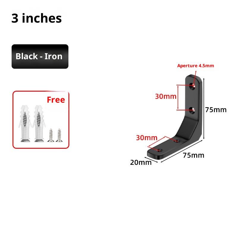1 шт. Угловые кронштейны Промышленные Плавающие Кронштейны для Полок Толстые Сверхпрочные Настенные Полки Black 75x75mm
1 шт. Угловые кронштейны Промышленные Плавающие Кронштейны для Полок Толстые Сверхпрочные Настенные Полки Black 75x75mm