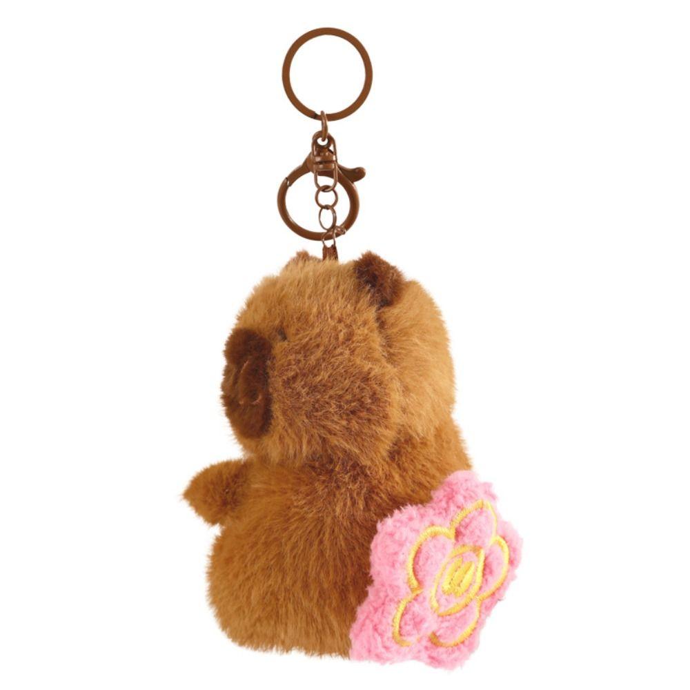 Animal Capybara Plush Keychain Furry Capybara Toy Cute Hanging Decoration Children Pink Flower
Animal Capybara Plush Keychain Furry Capybara Toy Cute Hanging Decoration Children Pink Flower