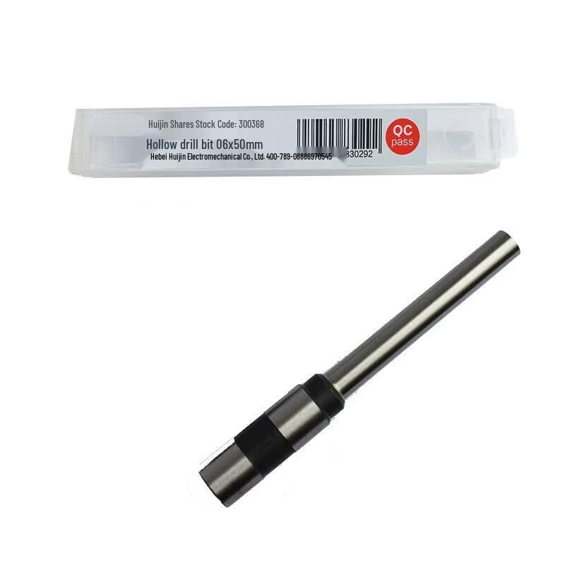 Huijin Financial Binding Machine 6x50mm Hollow Drill Bit CN plug (adapter included)
Huijin Financial Binding Machine 6x50mm Hollow Drill Bit CN plug (adapter included)