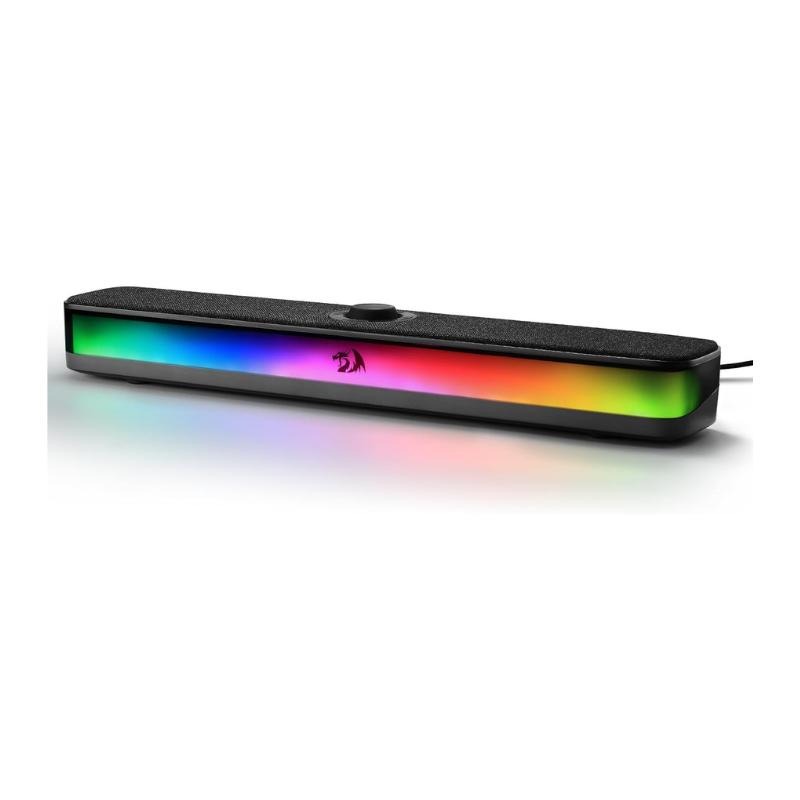 RGB Desktop Soundbar 2.0 Channel Stereo Computer Speakers for Desktop Bluetooth 5.3, USB-C/USB Powered, Black
RGB Desktop Soundbar 2.0 Channel Stereo Computer Speakers for Desktop Bluetooth 5.3, USB-C/USB Powered, Black