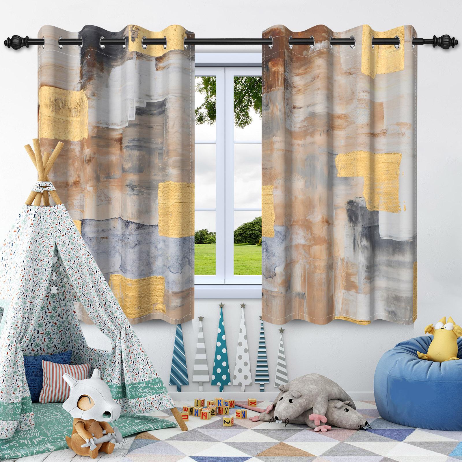 2 шт. Абстрактная текстура масляной живописи Оконные шторы Перегородка для приватности Затемняющая штора Квартира Спальня Гостиная Затемнение 50x120cm 2pcs
2 шт. Абстрактная текстура масляной живописи Оконные шторы Перегородка для приватности Затемняющая штора Квартира Спальня Гостиная Затемнение 50x120cm 2pcs