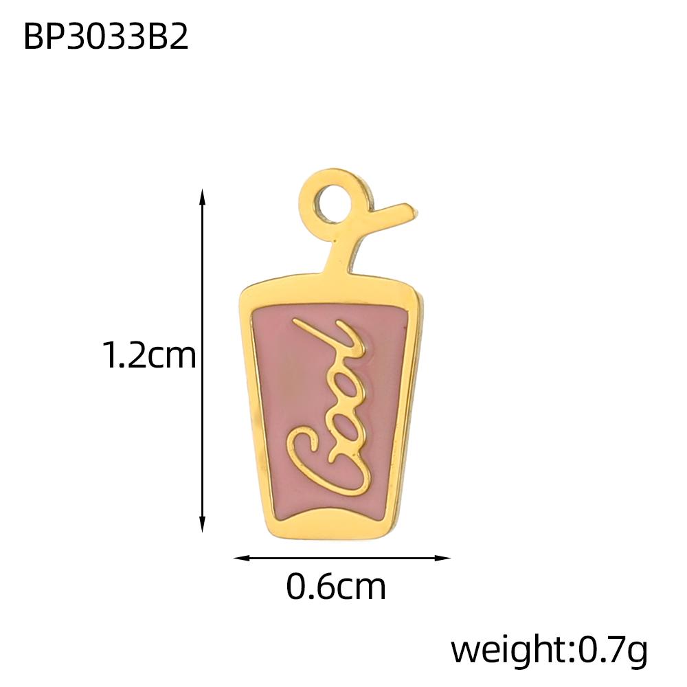 CARLIDANA 2PCS Manna High Quality Stainless Steel Emenal Flower Drinks Gold Color Non Tarnish Beach Ocean Charms for DIY Jewelry
CARLIDANA 2PCS Manna High Quality Stainless Steel Emenal Flower Drinks Gold Color Non Tarnish Beach Ocean Charms for DIY Jewelry