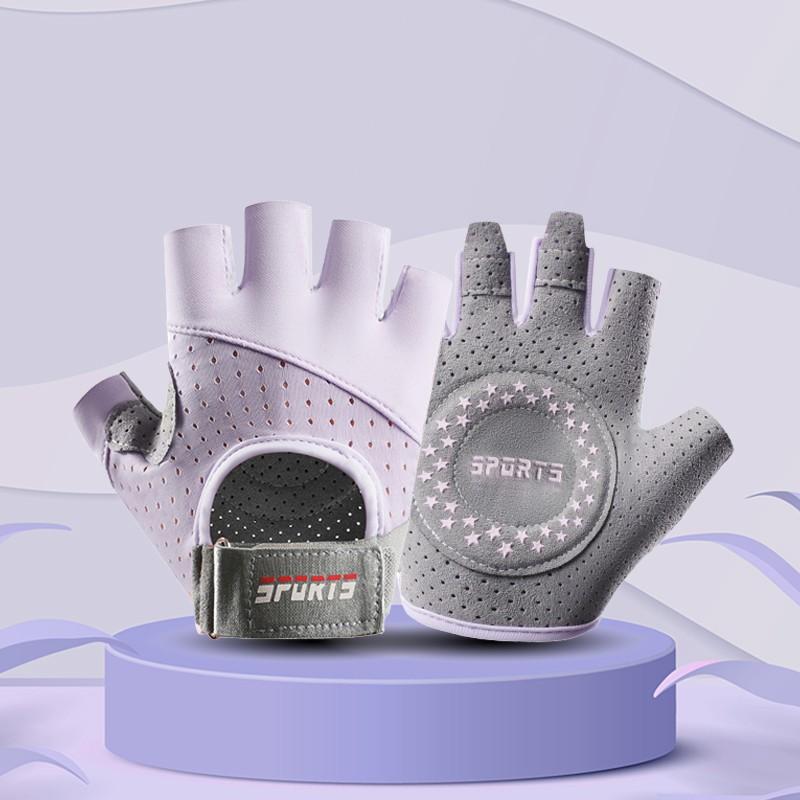 Summer Half Finger Fitness Gloves Outdoor Sports Cycling Gloves Breathable Non Slip Outdoor Fishing Sunscreen S фиолетовый
Summer Half Finger Fitness Gloves Outdoor Sports Cycling Gloves Breathable Non Slip Outdoor Fishing Sunscreen S фиолетовый