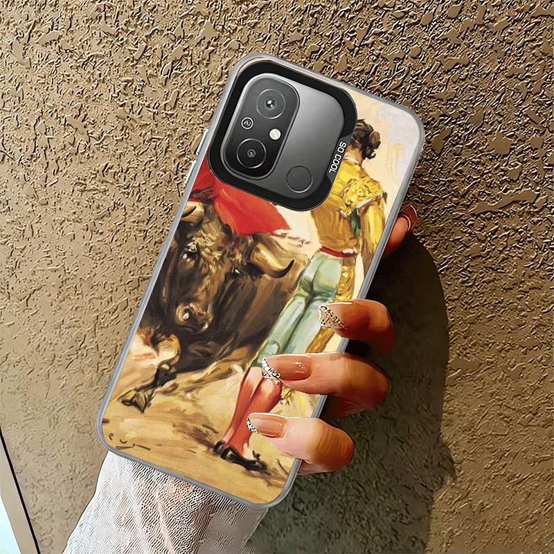 Bullfight Bull Fighter Matador Shockproof Phone Case for Xiaomi Poco X7 X6 X5 X3 Pro F7 Ultra M8 Redmi 15C 15 14C 13C 12C 10C 13 Xiaomi Redmi 9A
Bullfight Bull Fighter Matador Shockproof Phone Case for Xiaomi Poco X7 X6 X5 X3 Pro F7 Ultra M8 Redmi 15C 15 14C 13C 12C 10C 13 Xiaomi Redmi 9A