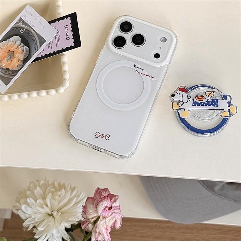 Adorable Sausage Dog Magnetic Stand for iPhone 17/16 Pro Max/15 Pro - Premium Feel Case iPhone 16
Adorable Sausage Dog Magnetic Stand for iPhone 17/16 Pro Max/15 Pro - Premium Feel Case iPhone 16