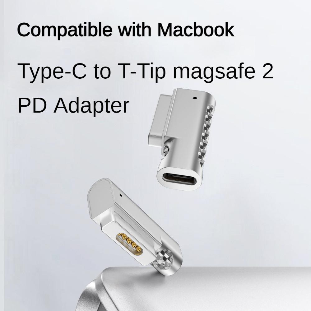Type-C To Magnetic 2 Charging Adapter Charging Magnet Plug Converter 18.5V-20V for MacBook Air/Pro As Shown A
Type-C To Magnetic 2 Charging Adapter Charging Magnet Plug Converter 18.5V-20V for MacBook Air/Pro As Shown A