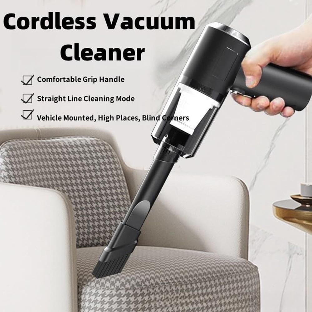 Rechargeable Car Vacuum Cleaner High Power Handheld Car Home Cleaning Tool,800mAh Battery Type A
Rechargeable Car Vacuum Cleaner High Power Handheld Car Home Cleaning Tool,800mAh Battery Type A