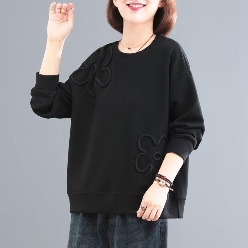 Spring Autumn Solid Color Pullover Lantern Long Sleeve Women s Clothing O-Neck Tie Flowers Pullover Casual Office Lady Tops XXXXL чёрный
Spring Autumn Solid Color Pullover Lantern Long Sleeve Women s Clothing O-Neck Tie Flowers Pullover Casual Office Lady Tops XXXXL чёрный