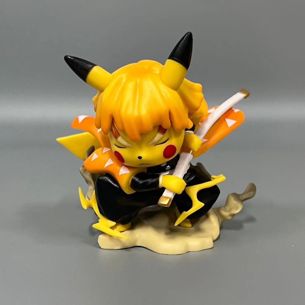 Adorable Pikachu Cosplay Demon Slayer Anime Figure Collectible Model Dcor
Adorable Pikachu Cosplay Demon Slayer Anime Figure Collectible Model Dcor