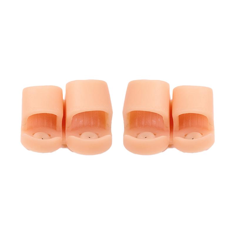 Cuttable Double-Hole Magnetic Silicone Toe Corrector & Separator One Size
Cuttable Double-Hole Magnetic Silicone Toe Corrector & Separator One Size