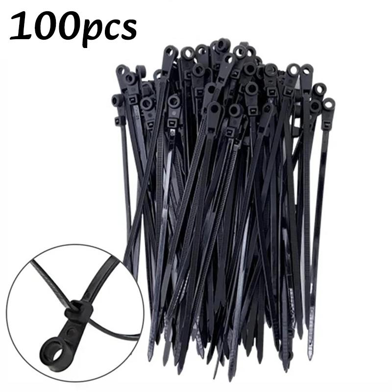 100-500pc Nylon Cable Ties with Screw Mounting Hole Fixed Cables Zip Tie Wire Fastening Straps Reusable Self-locking Cable Ties
100-500pc Nylon Cable Ties with Screw Mounting Hole Fixed Cables Zip Tie Wire Fastening Straps Reusable Self-locking Cable Ties