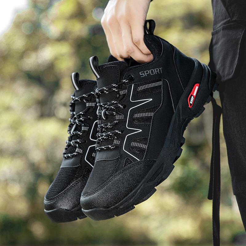 New low-top outdoor hiking casual shoes mesh breathable lightweight soft-soled hiking shoes, couple shoes 40 чёрный
New low-top outdoor hiking casual shoes mesh breathable lightweight soft-soled hiking shoes, couple shoes 40 чёрный