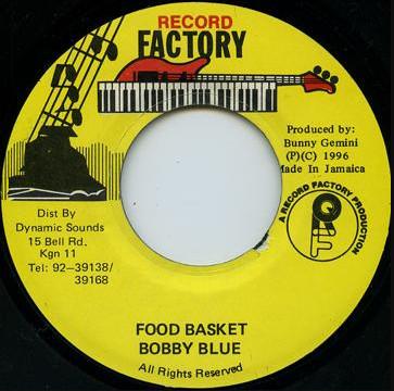 7inch Record BOBBY BLUE Food Basket NONE Record Factory 1996 Jamaica Reggae Ska Dub Used
7inch Record BOBBY BLUE Food Basket NONE Record Factory 1996 Jamaica Reggae Ska Dub Used
