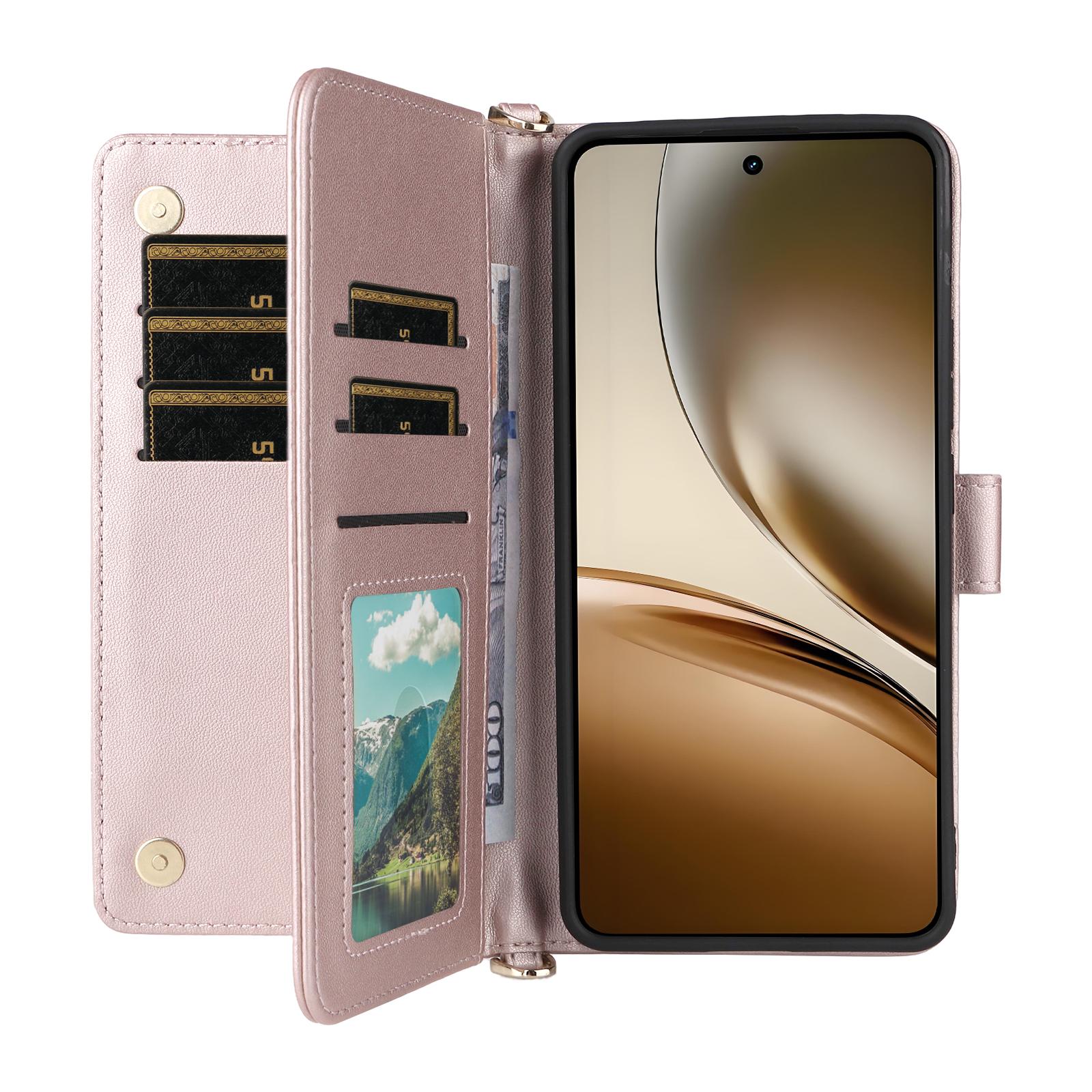 For Realme Neo7x 5G/P3 5G Wallet Case with Shoulder/Wrist Strap Leather Phone Cover Stand Pink
For Realme Neo7x 5G/P3 5G Wallet Case with Shoulder/Wrist Strap Leather Phone Cover Stand Pink