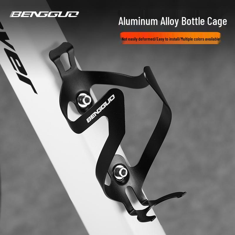 Універсальний алюмінієвий тримач для пляшки для велосипеда для гірського та шосейного велоспорту чорний
Універсальний алюмінієвий тримач для пляшки для велосипеда для гірського та шосейного велоспорту чорний