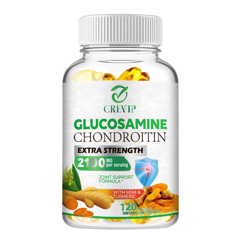 GREVIP Glucosamine Chondroitin Capsules, Joint Support Supplement, Antioxidant Benefits, Relieves Back and Hand Pain 120
GREVIP Glucosamine Chondroitin Capsules, Joint Support Supplement, Antioxidant Benefits, Relieves Back and Hand Pain 120