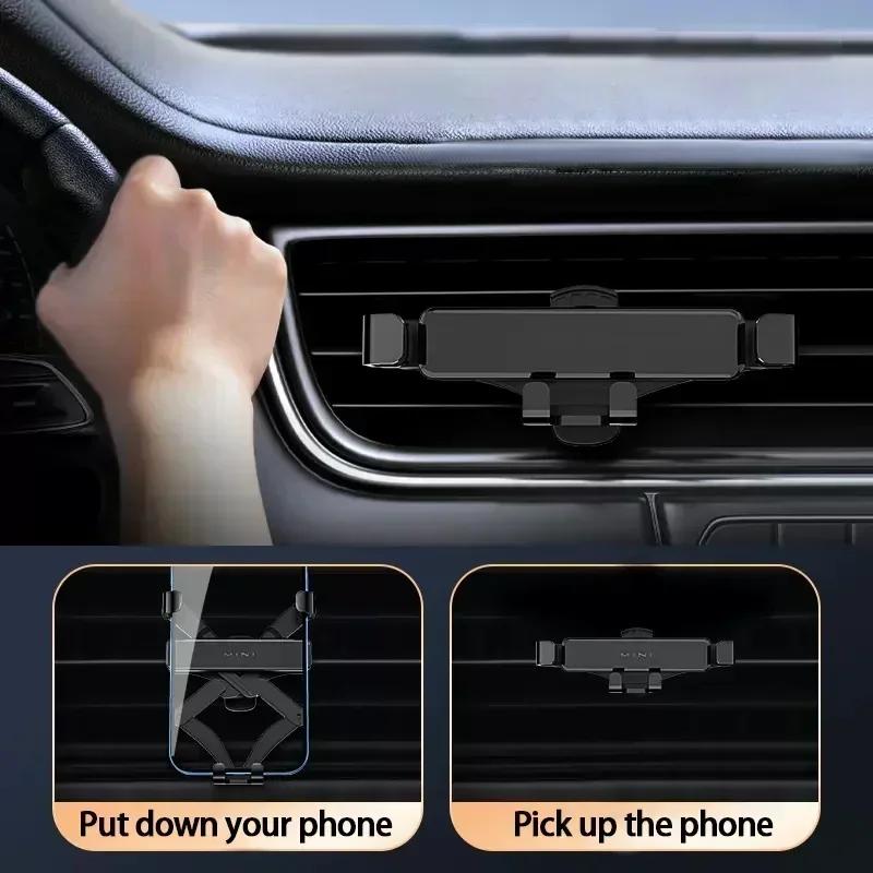 Phone Stand GPS Car Phone Holder Gravity Mobile Support for 4.7-6.7 Inch Cellphone Air Outlet Vent Clip Mount Bracket Accessory
Phone Stand GPS Car Phone Holder Gravity Mobile Support for 4.7-6.7 Inch Cellphone Air Outlet Vent Clip Mount Bracket Accessory
