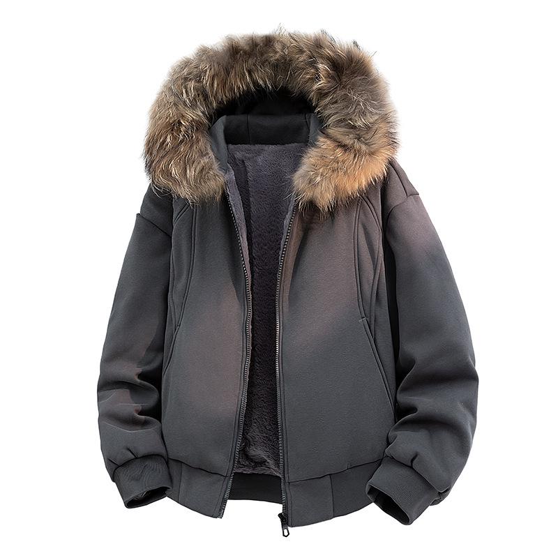 2025 Men s Fur Collar Down Jacket, Plus Velvet, Thickened for Winter Warmth, Detachable Fur Collar Extra Large
2025 Men s Fur Collar Down Jacket, Plus Velvet, Thickened for Winter Warmth, Detachable Fur Collar Extra Large