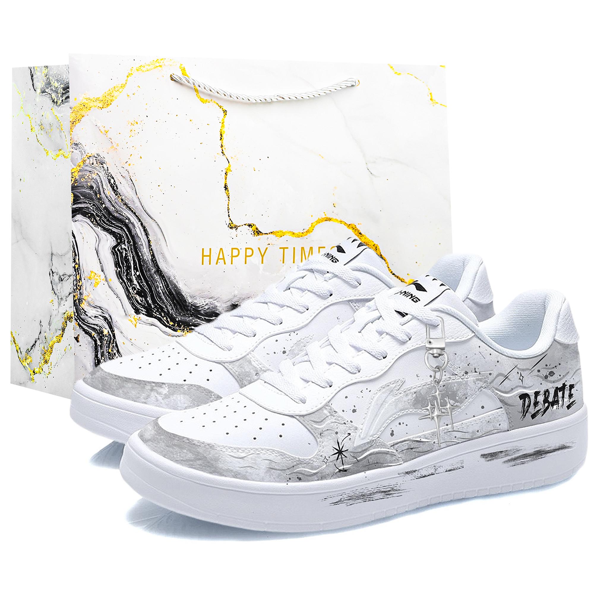 Li Ning Плавающая Лодка Синтетическая Кожа Устойчивая к Истиранию Легкая Низкие Скейтборд Ботинки Мужские AGCS419-1(Команда-1599-КОРОБКА) 45
Li Ning Плавающая Лодка Синтетическая Кожа Устойчивая к Истиранию Легкая Низкие Скейтборд Ботинки Мужские AGCS419-1(Команда-1599-КОРОБКА) 45