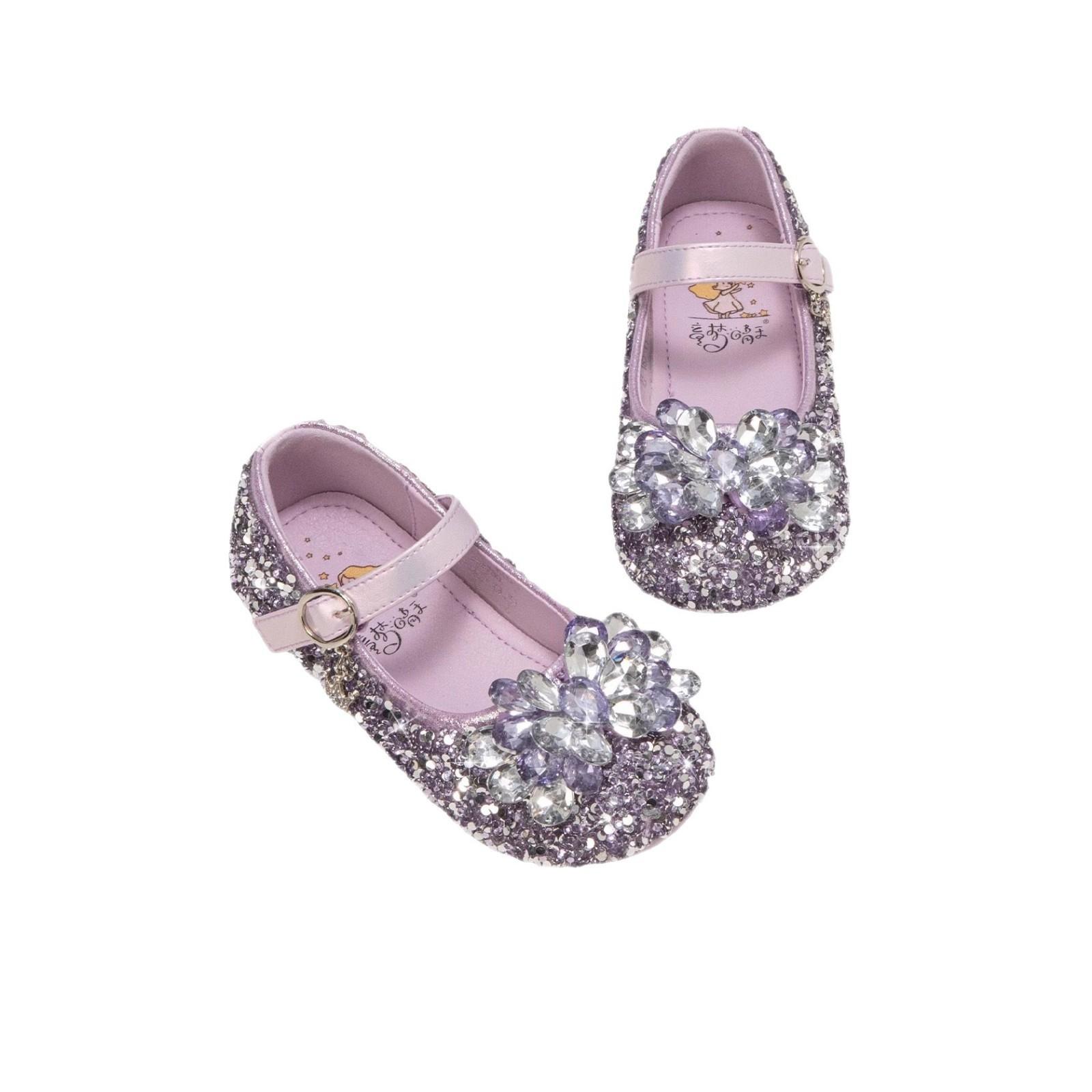 Girls Crystal Slip-On Shoes Soft Bottom Rhinestone Princess Flats Spring Autumn New Style Kids Lightweight Sweet Leather Shoes 36
Girls Crystal Slip-On Shoes Soft Bottom Rhinestone Princess Flats Spring Autumn New Style Kids Lightweight Sweet Leather Shoes 36