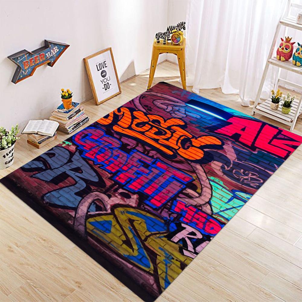 Colorful Graffiti Street Style Floor Mat with Multiple Options for Living Room Kitchen Carpet Anti Slip Modern Decoration Gifts 50X80CM
Colorful Graffiti Street Style Floor Mat with Multiple Options for Living Room Kitchen Carpet Anti Slip Modern Decoration Gifts 50X80CM