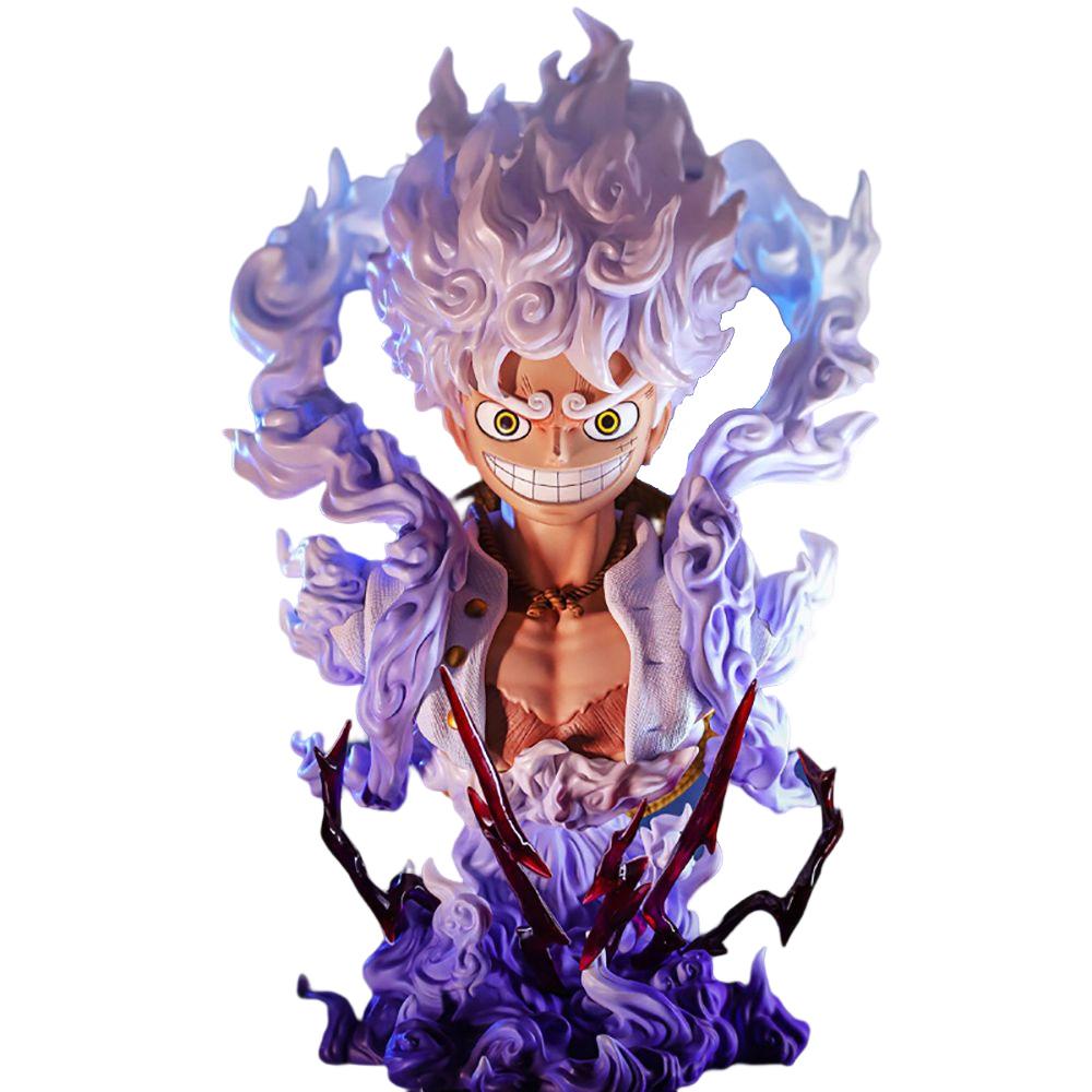 One Piece Luffy Gear 5 Аниме Фигура Бюст Ника Статуя ПВХ Действие Статуэтка Коллекционная модель Кукла Игрушка
One Piece Luffy Gear 5 Аниме Фигура Бюст Ника Статуя ПВХ Действие Статуэтка Коллекционная модель Кукла Игрушка
