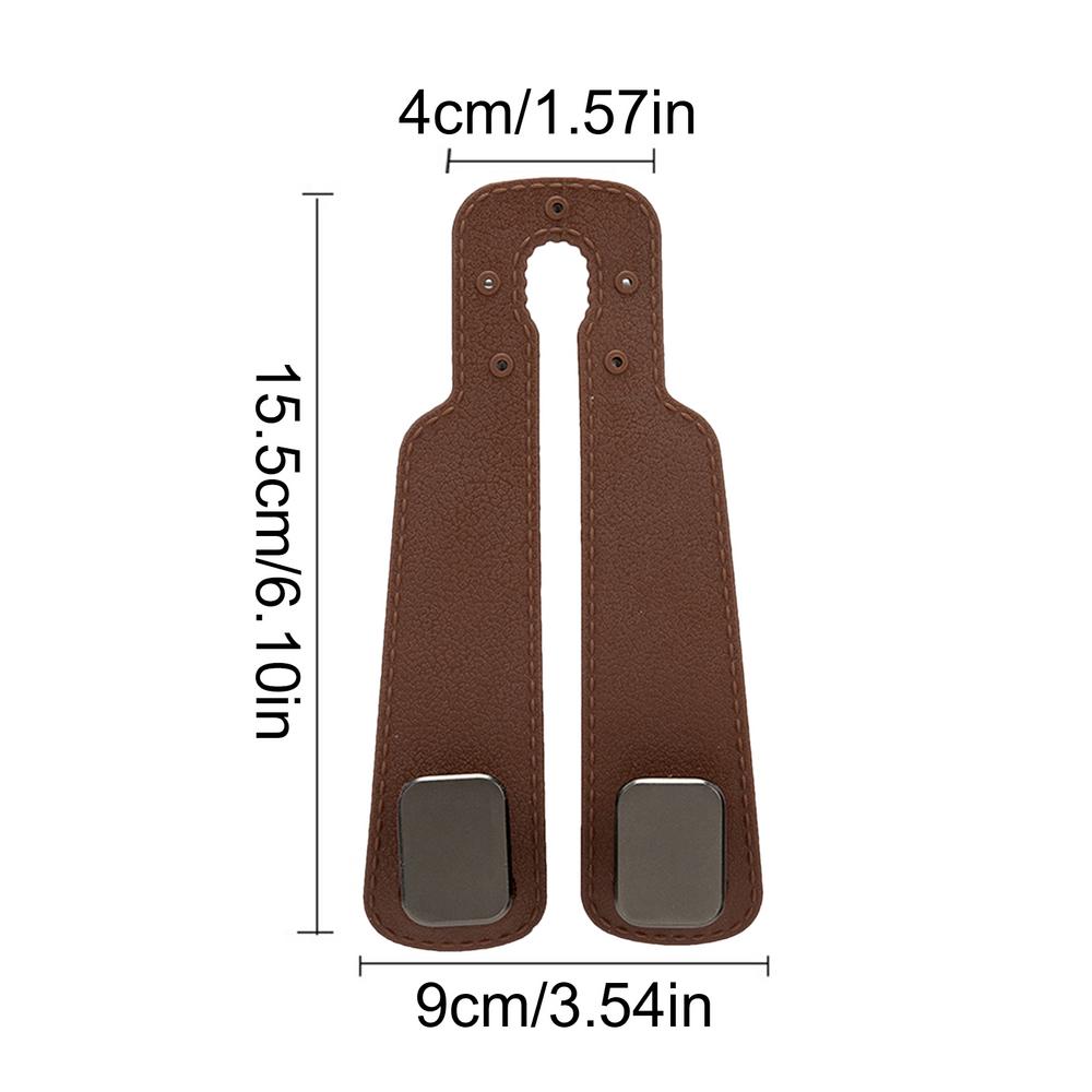 Крючок для подголовника автомобильного сиденья, органайзер для автомобиля, двойной крючок для подголовника, автомобильный органайзер для сиденья, многофункциональный кожаный автомобильный коричневый
Крючок для подголовника автомобильного сиденья, органайзер для автомобиля, двойной крючок для подголовника, автомобильный органайзер для сиденья, многофункциональный кожаный автомобильный коричневый