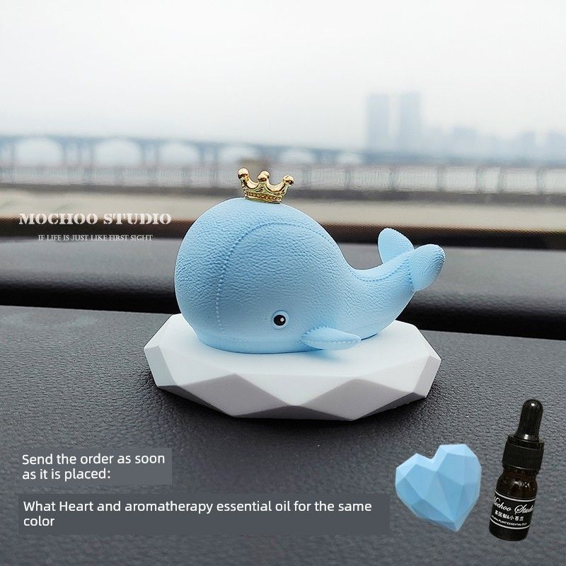 Couple Car Perfume Center Console Decoration Dancing Whale High-End Aroma Fragrance Gifts for Men and Women Fragrant Stone Gift Light Blue(Send Love + Essential Oil)
Couple Car Perfume Center Console Decoration Dancing Whale High-End Aroma Fragrance Gifts for Men and Women Fragrant Stone Gift Light Blue(Send Love + Essential Oil)