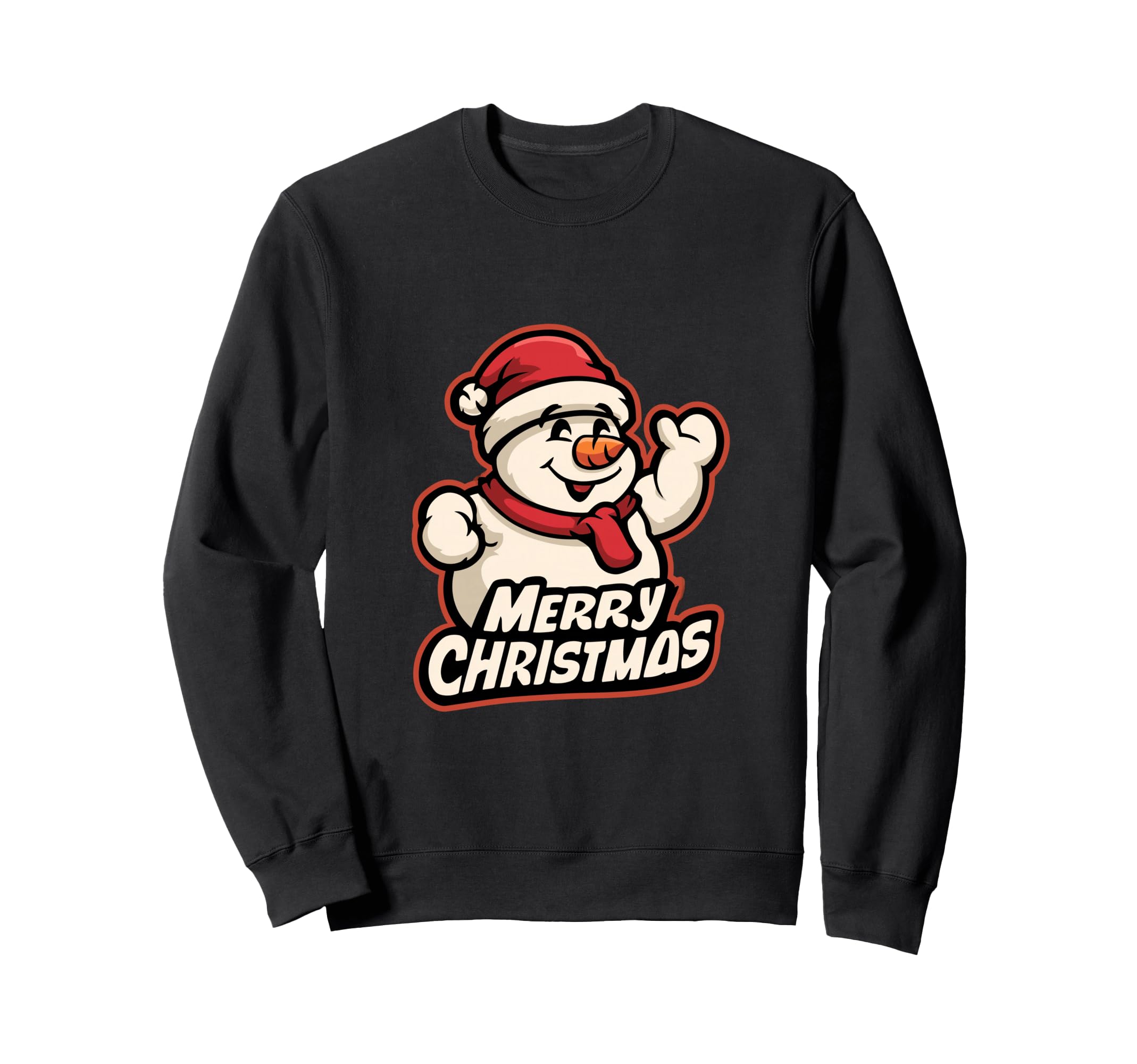 Funny and cute snowman Christmas party sweatshirt чорний
Funny and cute snowman Christmas party sweatshirt чорний
