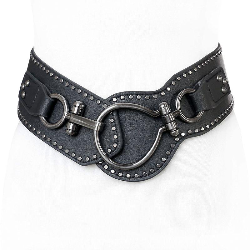 Punk crossbody metal rivet versatile wide belt - black leather belt with asymmetrical detailing чёрный
Punk crossbody metal rivet versatile wide belt - black leather belt with asymmetrical detailing чёрный