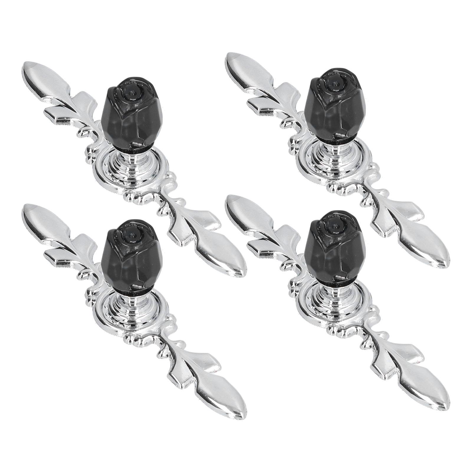 4 Pcs Crystal Handle with Plate European Style Modern Simple Pulls Handles for Drawer Dreser Cabinets чорний
4 Pcs Crystal Handle with Plate European Style Modern Simple Pulls Handles for Drawer Dreser Cabinets чорний