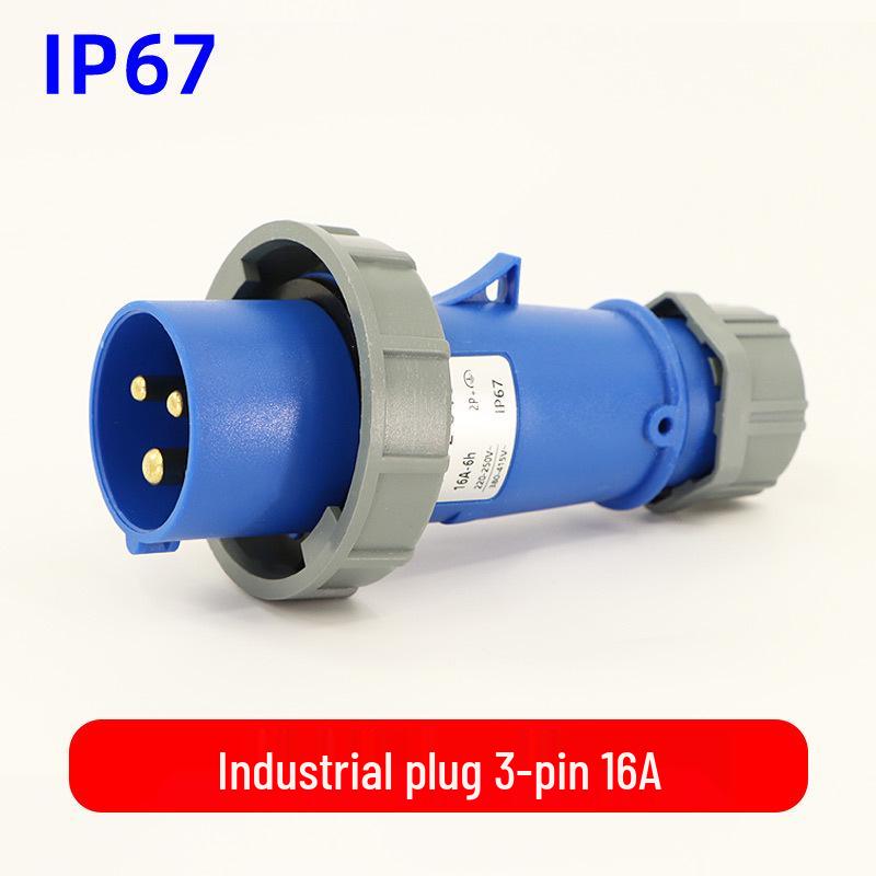 Waterproof 3-core 4-pin 5-hole Male-Female Aviation Plug Socket, Three-Phase Electrical Connector, 16A/32A, IP67.
Waterproof 3-core 4-pin 5-hole Male-Female Aviation Plug Socket, Three-Phase Electrical Connector, 16A/32A, IP67.