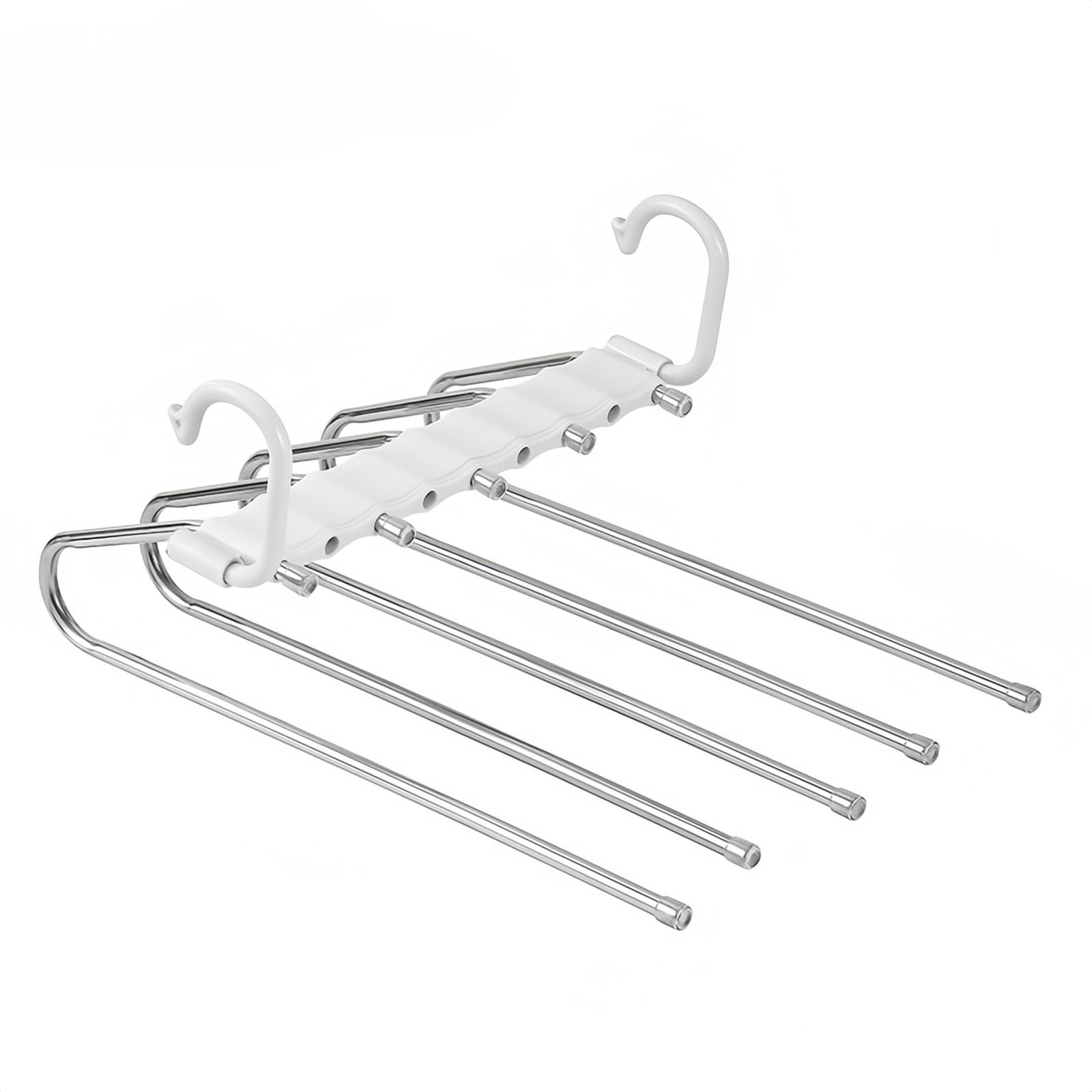 Space-Saving Trouser Hanger System - Adjustable, stackable trouser hanger for seamless garment storage for everyday use-tan
Space-Saving Trouser Hanger System - Adjustable, stackable trouser hanger for seamless garment storage for everyday use-tan