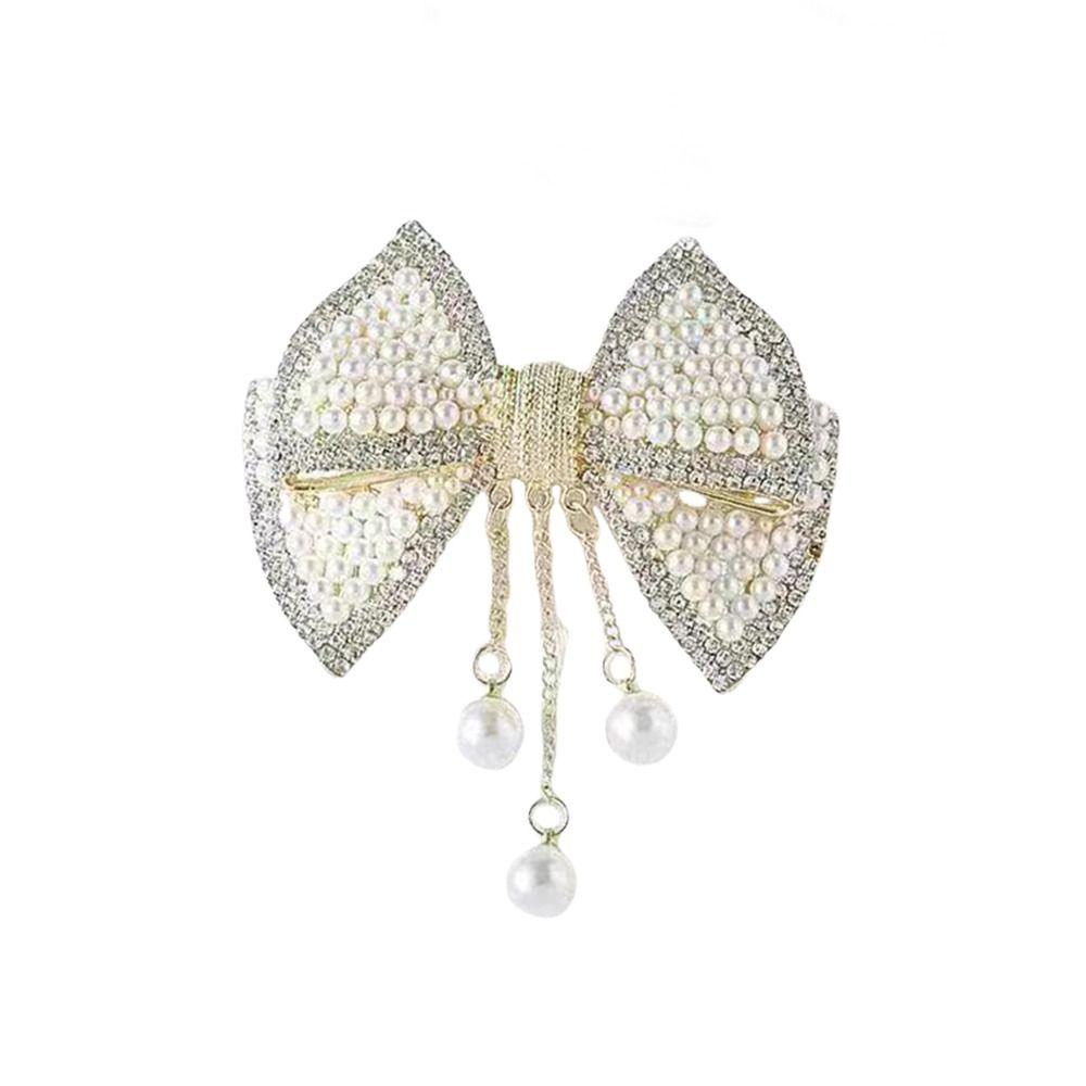 Durable Zinc alloy Women Hair Clip Ultra-fresh Sweet Style Rhinestone Hair Clip with Tassel Design Pearl Spring Clip Women
Durable Zinc alloy Women Hair Clip Ultra-fresh Sweet Style Rhinestone Hair Clip with Tassel Design Pearl Spring Clip Women