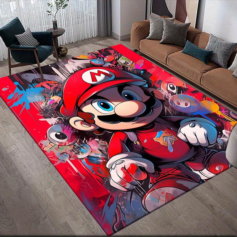 Super Mario All-Star Full Print Anti-Slip Floor Mat, Rectangular Carpet for Bedroom & Living Room 60x90cm
Super Mario All-Star Full Print Anti-Slip Floor Mat, Rectangular Carpet for Bedroom & Living Room 60x90cm