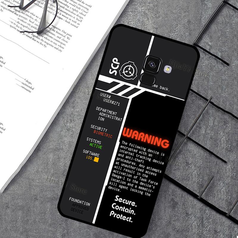 SCP Special Containment Phone Case For Samsung J7 J5 J3 J1 2016 A3 A5 2017 J4 J6 Plus J8 A7 A8 A9 2018 Case Cover A8 2018
SCP Special Containment Phone Case For Samsung J7 J5 J3 J1 2016 A3 A5 2017 J4 J6 Plus J8 A7 A8 A9 2018 Case Cover A8 2018