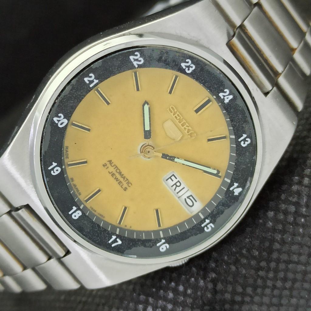 Б/У винтажные мужские часы SEIKO 5 AUTO 7S26A из Японии с оригинальным циферблатом 534m-a283210-2 SKU534m-a283210
Б/У винтажные мужские часы SEIKO 5 AUTO 7S26A из Японии с оригинальным циферблатом 534m-a283210-2 SKU534m-a283210