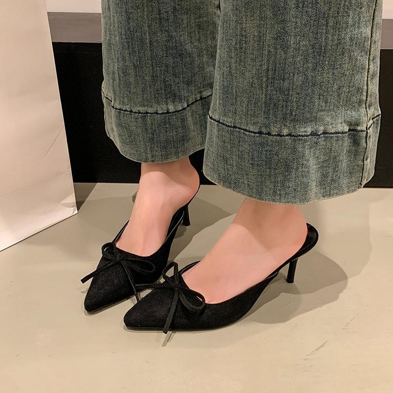 Модные полутапочки Женская летняя обувь 2025 Новые босоножки на шпильке 35 чёрный
Модные полутапочки Женская летняя обувь 2025 Новые босоножки на шпильке 35 чёрный