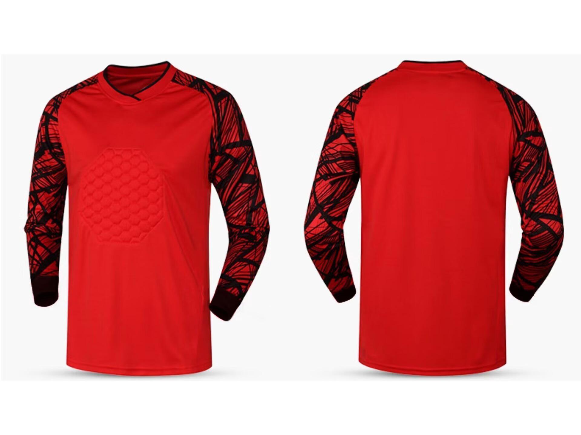 Goalkeeper Long Sleeve Padded Jersey Set - Anti-Fall, Anti-Collision Football Uniform 3XL
Goalkeeper Long Sleeve Padded Jersey Set - Anti-Fall, Anti-Collision Football Uniform 3XL