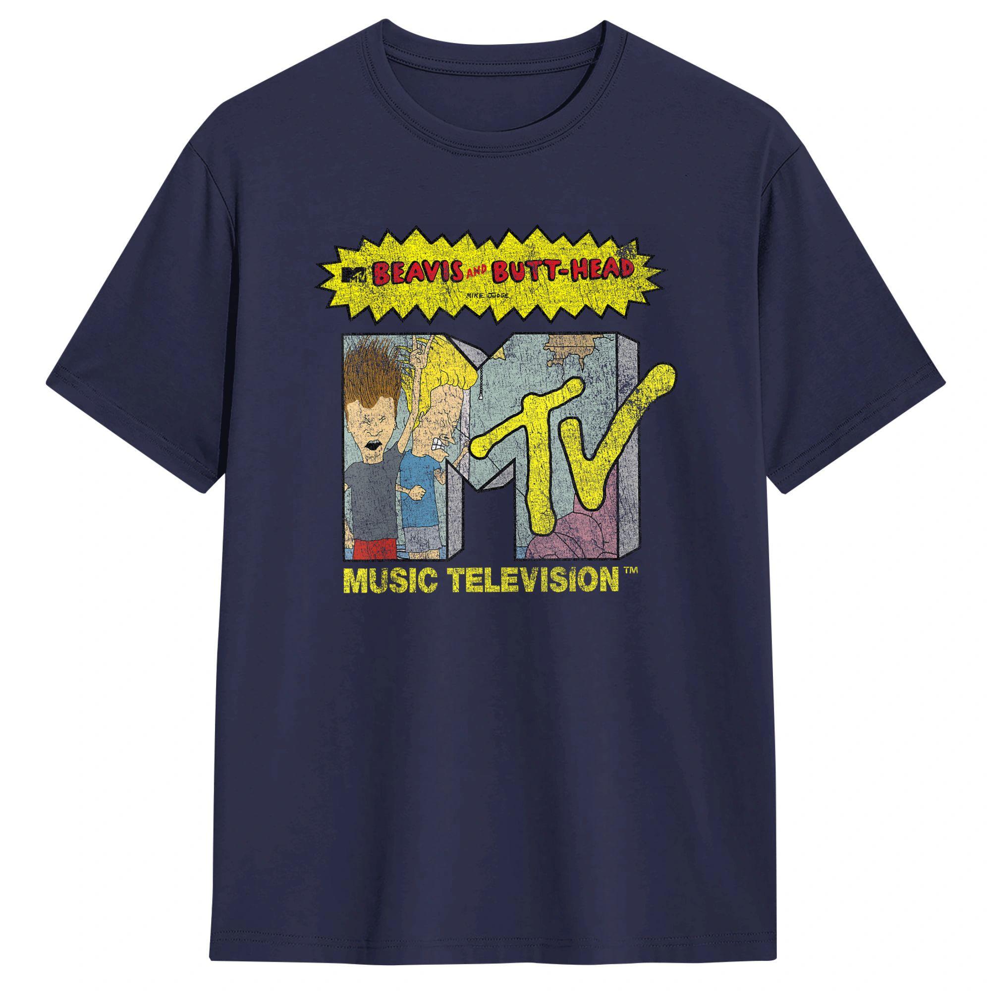 Beavis and ButtHead MTV Logo TShirts for Men Funny Pure Cotton Tees O Neck Short Sleeve T Shirts Graphic Printed Tops 4XL
Beavis and ButtHead MTV Logo TShirts for Men Funny Pure Cotton Tees O Neck Short Sleeve T Shirts Graphic Printed Tops 4XL