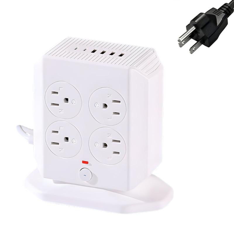 Multiple Device Charging Station Vertical Design 8 Outlets Small Power Tower Plastic Texture for Desks and Travel белый
Multiple Device Charging Station Vertical Design 8 Outlets Small Power Tower Plastic Texture for Desks and Travel белый