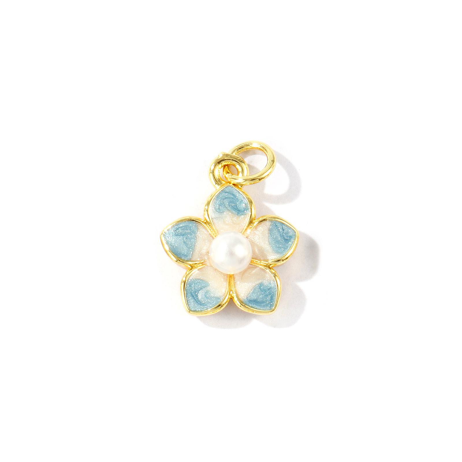 2Pcs Flower Charms Enamel Acrylic Imitation Pearl Brass 18K Gold Plated Pendants For DIY Necklace Jewelry Making 18mmx13mm сірий
2Pcs Flower Charms Enamel Acrylic Imitation Pearl Brass 18K Gold Plated Pendants For DIY Necklace Jewelry Making 18mmx13mm сірий