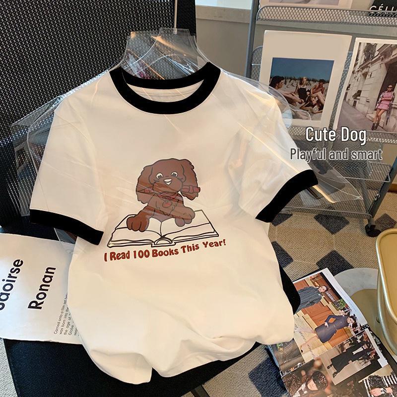 Женская летняя футболка свободного кроя средней длины 2023 года из хлопка контрастного цвета
Женская летняя футболка свободного кроя средней длины 2023 года из хлопка контрастного цвета