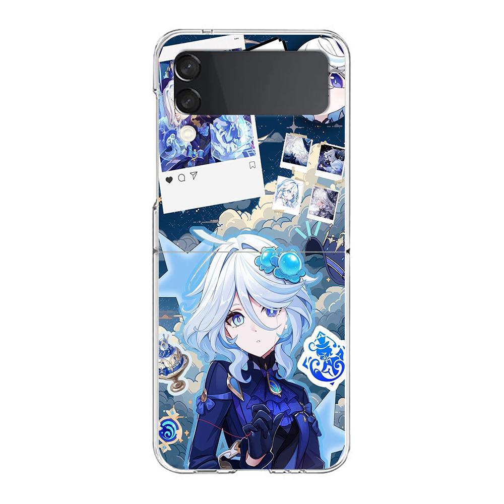 Phone Case For Samsung Galaxy Z Flip 7 6 5 4 3 Hard Folding Cover For Samsung Z Flip6 Flip5 Flip4 Genshin Impact Lovely Furina Galaxy Z Flip 5
Phone Case For Samsung Galaxy Z Flip 7 6 5 4 3 Hard Folding Cover For Samsung Z Flip6 Flip5 Flip4 Genshin Impact Lovely Furina Galaxy Z Flip 5