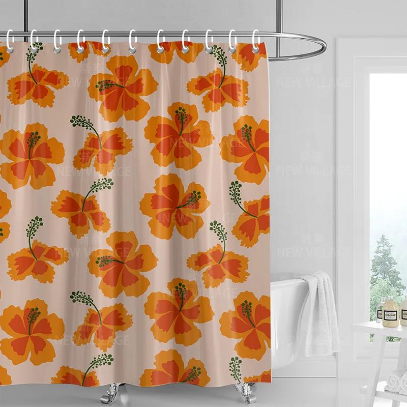 Various Design Shower Curtain With Hooks Waterproof Quick Install Washable For Home Hotel Bathroom Decor W60H190(CM)-1 Pcs
Various Design Shower Curtain With Hooks Waterproof Quick Install Washable For Home Hotel Bathroom Decor W60H190(CM)-1 Pcs